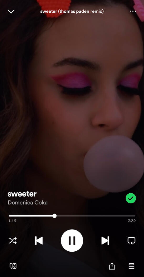 sweeter - Canvas